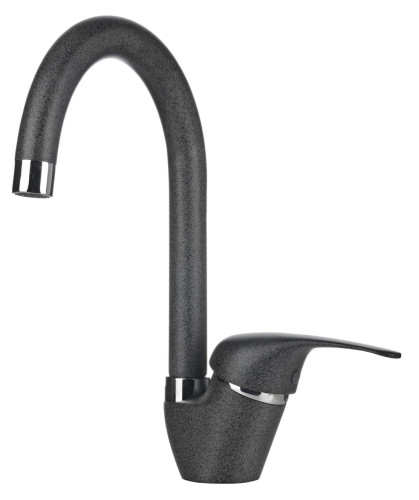 Смеситель для кухни Granula GR-1024 bl, черный