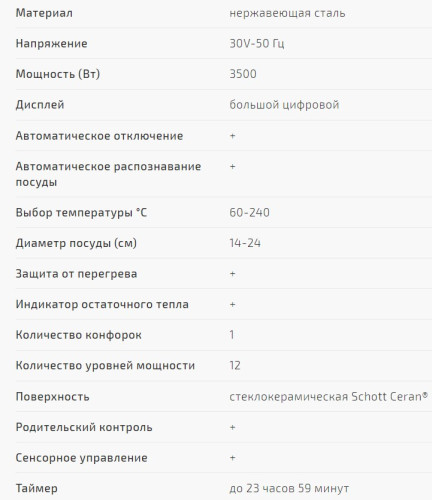Настольная индукционная плита Caso (Касо) Pro Chef 3500