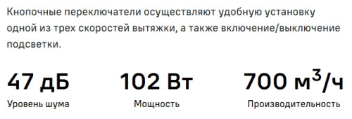 Вытяжка MAUNFELD (Маунфилд) Dream 90 Push Glass черный