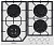 Газовая варочная панель GEFEST (Гефест) ПВГ 2232-01 К12