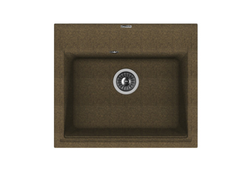 Кухонная мойка Florentina (Флорентина) Липси 600, коричневый
