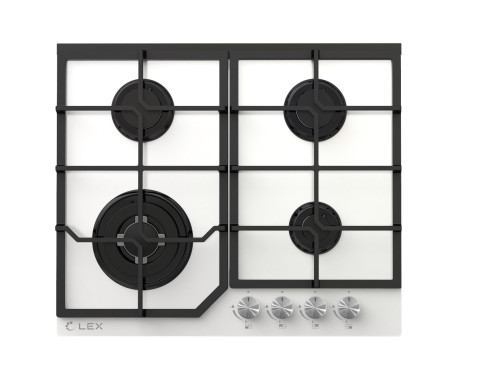 Газовая варочная панель Lex (Лекс) GVG 640-1 WH