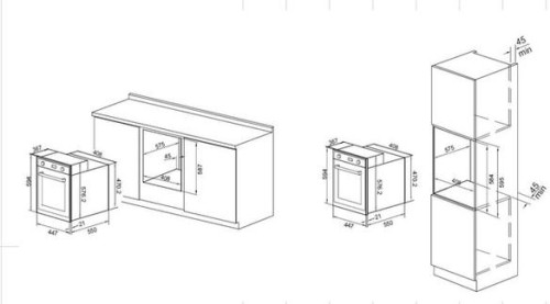 Электрический духовой шкаф EXITEQ (Экзитег) EXO-102