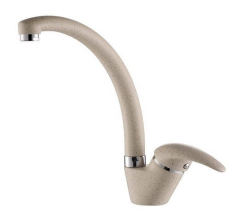 Смеситель для кухни Paulmark (Паульмарк) Holstein Ho212012-328, бежевый