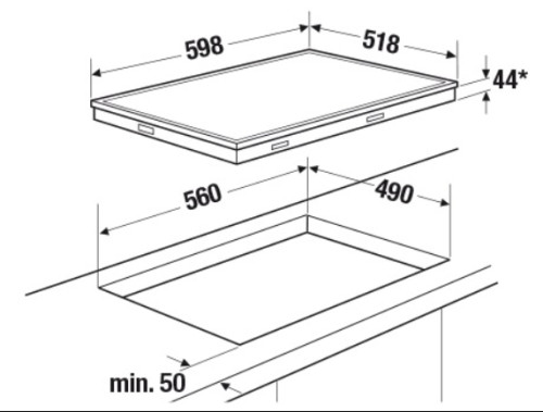 Электрическая варочная панель Kuppersbusch (Купперсбуш) KE 6310.0 SR