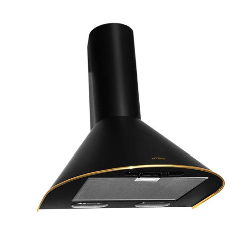 Вытяжка Elikor (Эликор) Эпсилон 60 черный/золотой кант
