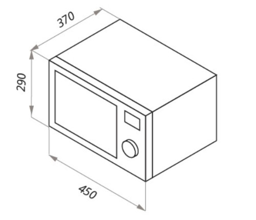 Микроволновая печь MAUNFELD (Маунфилд) JFSMO.20.5.GRIB