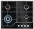 Газовая варочная панель Electrolux (Электролюкс) KGG64362K