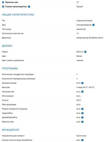 Посудомоечная машина Bosch (Бош) SMS6ZCW37Q
