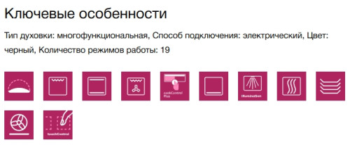 Электрический духовой шкаф Siemens (Сименс) HM776GKB1