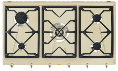 Газовая варочная панель Smeg (Смег) SRV896POGH