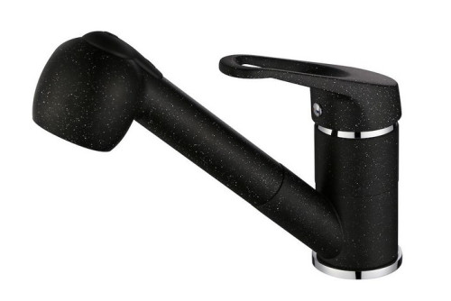 Смеситель для кухни Paulmark (Паульмарк) Holstein Ho214014-308, черный