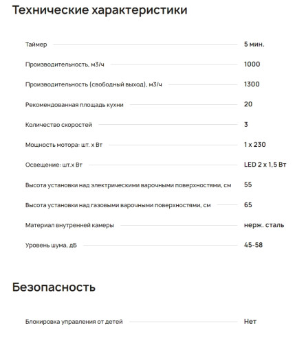 Вытяжка Krona (Крона) DITA R 400 BLACK PB