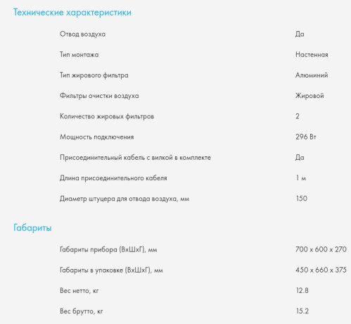Вытяжка Haier (Хайер) HVX-W682CW