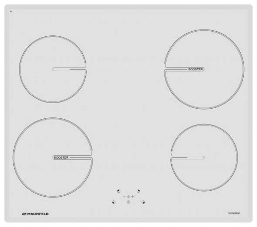 Индукционная варочная панель MAUNFELD (Маунфилд) MVI59.4HZ.2BT-WH + ВИДЕО О ТОВАРЕ