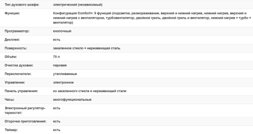 Электрический духовой шкаф Weissgauff (Вайсгауф) EOA 691 PDWX