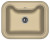 Кухонная мойка Florentina (Флорентина) Крит 630, капучино
