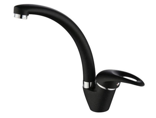 Смеситель для кухни Paulmark (Паульмарк) Holstein Ho212057-308, черный