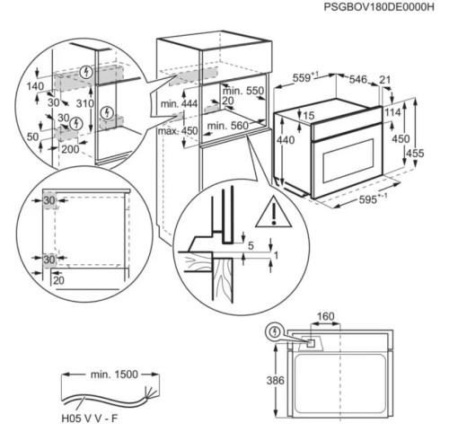Электрический духовой шкаф Electrolux (Электролюкс) EVL6E40X