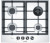 Газовая варочная панель Bosch (Бош) PCH6A2B90R