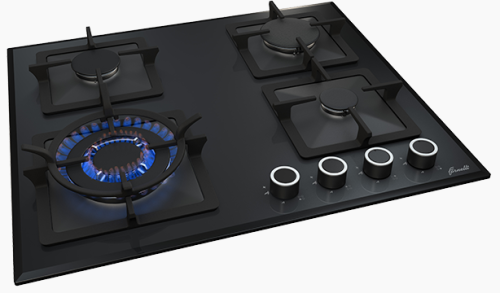 Газовая варочная панель Fornelli (Форнелли) PGT 60 CALORE BL