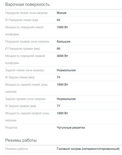 Газовая плита Gorenje (Горенье) GG5A11WF