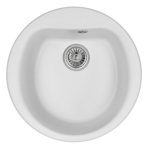 Кухонная мойка Granula (Гранула) GR-5101 wh, арктик