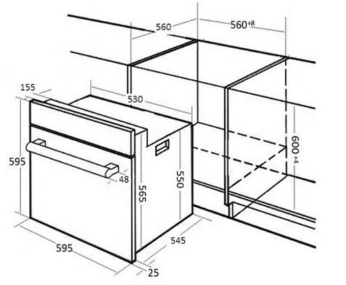 Электрический духовой шкаф Kuppersberg (Купперсберг) SD 693 C Bronze