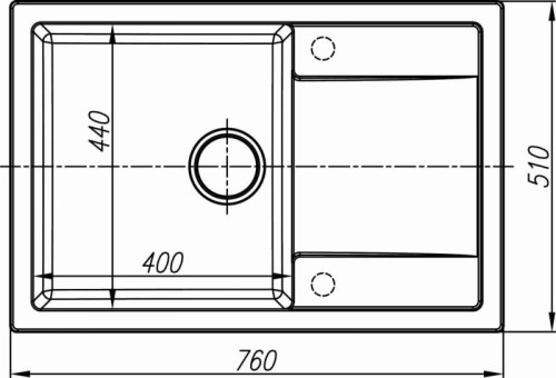 Кухонная мойка Dr.Gans (Доктор Ганс) Техно 760, дюна