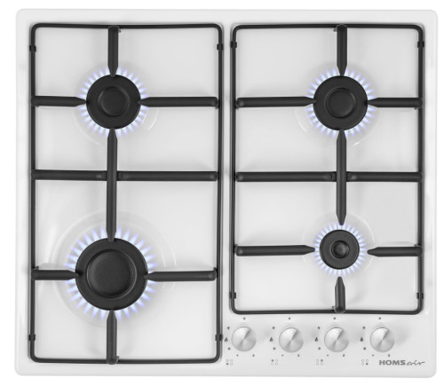 Газовая варочная панель HOMSair (ХОМСЭйр) HGE643WH