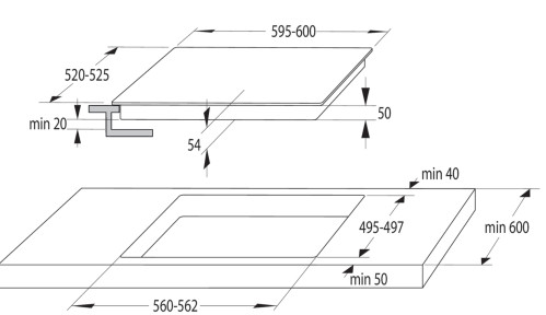 Электрическая варочная панель Gorenje (Горенье) GIS646XC