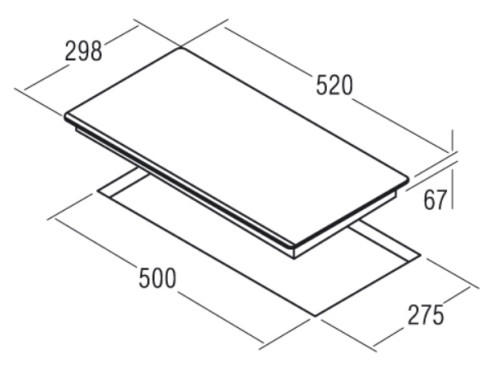Электрическая варочная панель Cata (Ката) TD 302/A