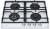Газовая варочная панель Korting (Кёртинг) HGG 691 CTRW