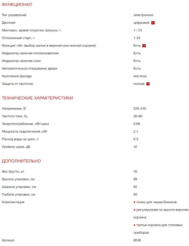 Встраиваемая посудомоечная машина Kuppersberg (Купперсберг) GLM 6096