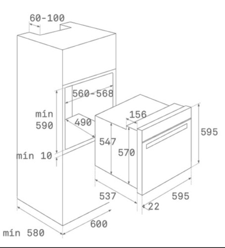 Электрический духовой шкаф Teka (Тека) HSB 630 BK BLACK