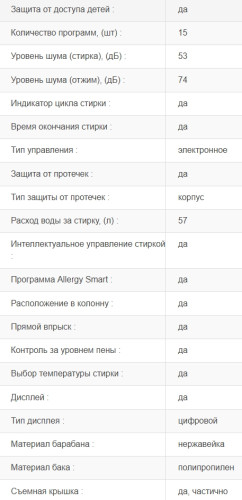Стиральная машина Jacky's (Джекис) JW 10W12TF1