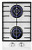 Газовая варочная панель MAUNFELD (Маунфилд) EGHG.32.63CW/G