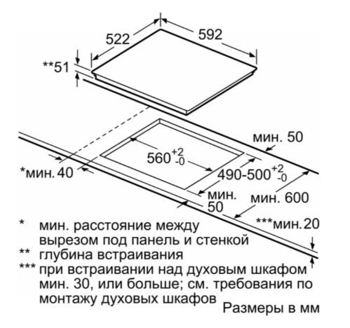 Индукционная варочная панель NEFF (Нефф) T46FD53X2