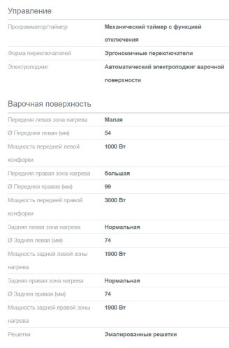 Комбинированная плита Gorenje (Горенье) GEC5C61XPA