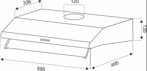 Вытяжка EXITEQ (Экзитег) EX - 1056 White