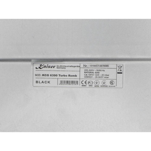 Газовая варочная панель Kaiser (Кайзер) KCG 6390  Turbo Romb