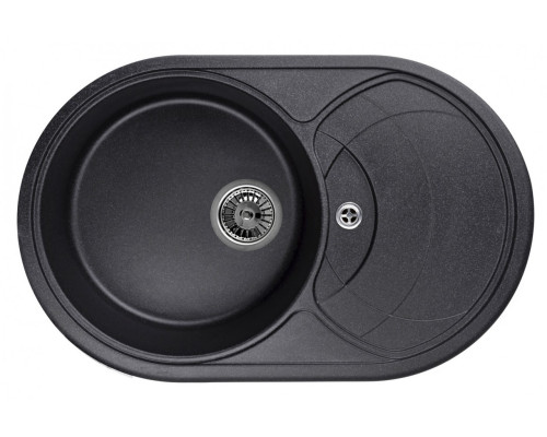 Кухонная мойка Granula (Гранула) GR-7801 шварц