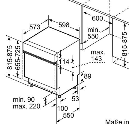 Встраиваемая посудомоечная машина Bosch (Бош) SMI6ZCS16E