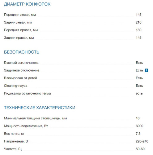 Электрическая варочная панель Bosch (Бош) PKE611FN2E