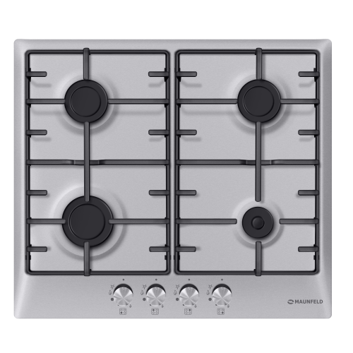 Газовая варочная панель MAUNFELD (Маунфилд) EGHS.64.3ES нержавеющая сталь