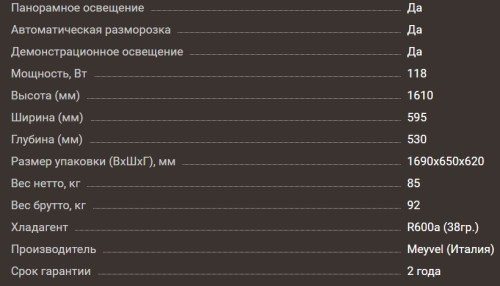 Винный шкаф Meyvel (Мейвел) MV95-KBT2(Slim)