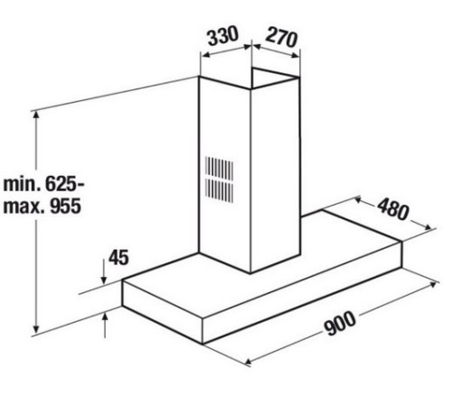 Вытяжка Kuppersbusch (Купперсбуш) DW 9350.0 E