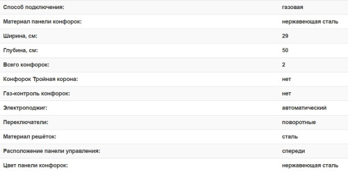 Газовая варочная панель Weissgauff (Вайсгауф) HG 302 Xh