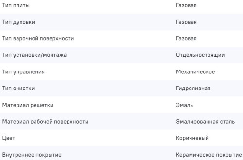 Газовая плита MAUNFELD (Маунфилд) MGC50GEBR01D