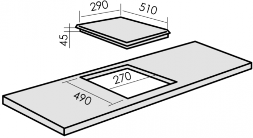 Электрическая варочная панель MBS PE-302